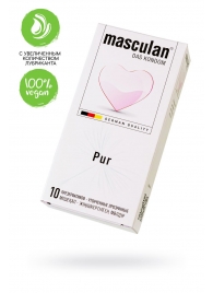 Супертонкие презервативы Masculan Pur - 10 шт. - Masculan - купить с доставкой в Новороссийске