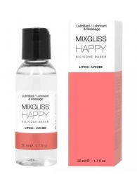 Смазка на силиконовой основе Mixgliss Happy - 50 мл. - Mixgliss - купить с доставкой в Новороссийске