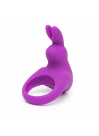 Фиолетовое эрекционное виброкольцо Happy Rabbit Rechargeable Rabbit Cock Ring - Happy Rabbit - в Новороссийске купить с доставкой