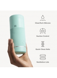 Мятный мастурбатор с контролем всасывания Arcwave Pow Stroker - Arcwave - в Новороссийске купить с доставкой