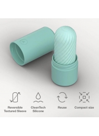 Мятный двусторонний мастурбатор Arcwave Ghost Pocket Stroker - Arcwave - в Новороссийске купить с доставкой
