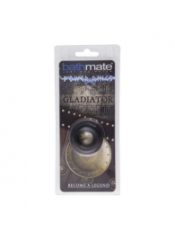 Чёрное эрекционное кольцо Gladiator - Bathmate - в Новороссийске купить с доставкой
