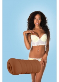Коричневый мастурбатор-вагина BRIANNA - Dream Toys - в Новороссийске купить с доставкой