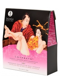 Соль для ванны Lovebath Dragon Fruit, превращающая воду в гель - 650 гр. - Shunga - купить с доставкой в Новороссийске
