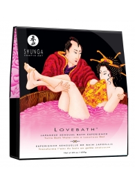 Соль для ванны Lovebath Dragon Fruit, превращающая воду в гель - 650 гр. - Shunga - купить с доставкой в Новороссийске