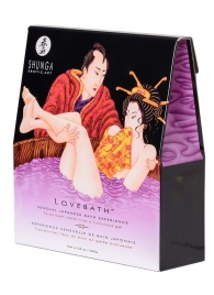 Соль для ванны Lovebath Sensual lotus, превращающая воду в гель - 650 гр. - Shunga - купить с доставкой в Новороссийске