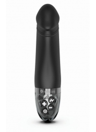 Черный вибратор с электростимуляцией Real Deal Neal - 16,5 см. - MyStim - купить с доставкой в Новороссийске