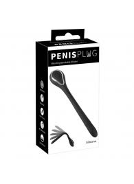 Черный гибкий уретральный стимулятор с вибрацией Vibrating Bendable Dilator - 13,5 см. - Orion - купить с доставкой в Новороссийске
