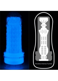Светящийся в темноте мастурбатор Lumino Play Masturbator Pocketed - Lovetoy - в Новороссийске купить с доставкой