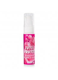 Интимный гель на водной основе Tutti-Frutti Bubble Gum - 30 гр. - Биоритм - купить с доставкой в Новороссийске