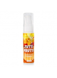 Интимный гель на водной основе Tutti-Frutti  Ванильный пудинг  - 30 гр. - Биоритм - купить с доставкой в Новороссийске