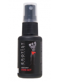 Возбуждающий крем-спрей для мужчин Erotist Vivid Act - 30 мл. - Erotist Lubricants - купить с доставкой в Новороссийске