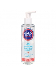 Гель-лубрикант на водной основе Aqua Comfort Aroma с ароматом персика - 195 гр. - Биоритм - купить с доставкой в Новороссийске