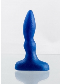 Синий анальный стимулятор Beginners p-spot massager - 11 см. - Lola Games - в Новороссийске купить с доставкой