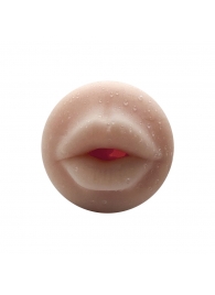 Телесный мастурбатор-ротик Oral Mini Masturbator - Adrien Lastic - в Новороссийске купить с доставкой