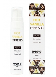 Возбуждающий гель Hot Vanilla Espresso Arousal Gel - 15 мл. - Exsens - купить с доставкой в Новороссийске