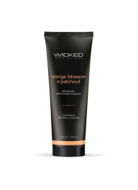 Массажный легкий крем WICKED Orange Blossom plus Patchouli - 120 мл. - Wicked - купить с доставкой в Новороссийске