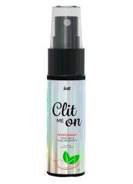 Клиторальный возбуждающий спрей Clit Me On Peppermint - 12 мл. - INTT - купить с доставкой в Новороссийске