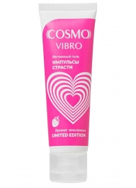 Возбуждающий гель на водно-силиконовой основе Cosmo Vibro с ароматом земляники - 50 гр. - Биоритм - купить с доставкой в Новороссийске