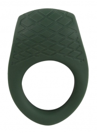 Зеленое эрекционное виброкольцо Luxurious Vibro Cock Ring - Orion - в Новороссийске купить с доставкой