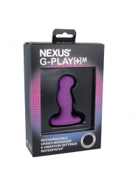 Фиолетовая вибровтулка Nexus G-Play+ M - Nexus Range - в Новороссийске купить с доставкой