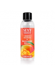 Массажное масло Sexy Sweet Juicy Mango с феромонами и ароматом манго - 75 мл. - Биоритм - купить с доставкой в Новороссийске