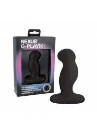 Черная вибровтулка Nexus G-Play+ L - Nexus Range - в Новороссийске купить с доставкой