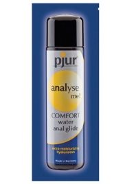 Анальный лубрикант pjur ANALYSE ME Comfort Water Anal Glide - 2 мл. - Pjur - купить с доставкой в Новороссийске