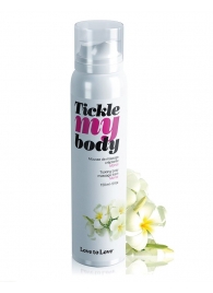 Массажная хрустящая пенка Tickle My Body Monoi с ароматом моной - 150 мл. - Love to Love - купить с доставкой в Новороссийске