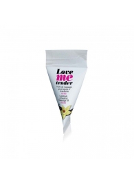 Съедобное согревающее массажное масло Love Me Tender Vanilla с ароматом ванили - 10 мл. - Love to Love - купить с доставкой в Новороссийске