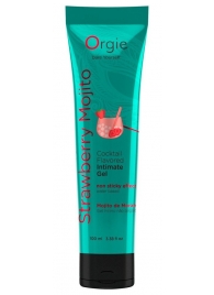 Съедобный интимный гель Orgie Lube Tube Cocktail Strawberry Mojito - 100 мл. - ORGIE - купить с доставкой в Новороссийске