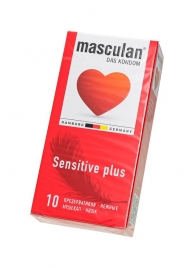 Презервативы Masculan Sensitive plus - 10 шт. - Masculan - купить с доставкой в Новороссийске