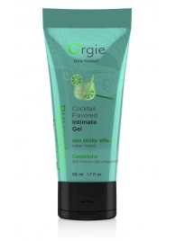 Съедобный интимный гель Orgie Lube Tube Cocktail Caipirinha - 50 мл. - ORGIE - купить с доставкой в Новороссийске