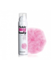 Массажная хрустящая пенка Tickle My Body Cotton Candy с ароматом сладкой ваты - 150 мл. - Love to Love - купить с доставкой в Новороссийске