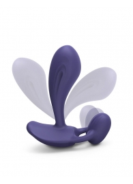 Темно-синий вибромассажер Witty P G Vibrator with Remote Control - Love to Love - в Новороссийске купить с доставкой