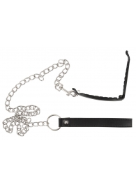 Зажим для половых губ с поводком Pussy Clamp With A Leash - Orion - купить с доставкой в Новороссийске