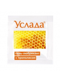 Гель-лубрикант «Услада с прополисом» - 3 гр. - Биоритм - купить с доставкой в Новороссийске