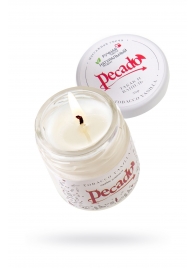 Массажная свеча Tobacco Vanilla - 35 мл. - Pecado - купить с доставкой в Новороссийске