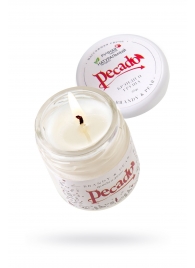 Массажная свеча Brandy   Pear - 35 мл. - Pecado - купить с доставкой в Новороссийске