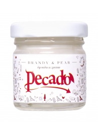 Массажная свеча Brandy   Pear - 35 мл. - Pecado - купить с доставкой в Новороссийске
