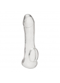 Прозрачная насадка на пенис Transparent Penis Enhancing Sleeve Extension - 15,9 см. - BlueLine - в Новороссийске купить с доставкой