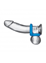Комплект из 2 эрекционных колец-восьмерок 2-Pack Duo Cock And Ball Stamina Enhancement Ring - BlueLine - в Новороссийске купить с доставкой