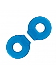 Комплект из двух колец для пениса 2-Pack Ultra-Stretch Stamina Endurance Ring - BlueLine - в Новороссийске купить с доставкой