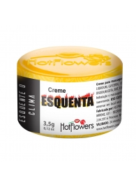 Возбуждающий крем Esquenta с разогревающим эффектом - 3,5 гр. - HotFlowers - купить с доставкой в Новороссийске