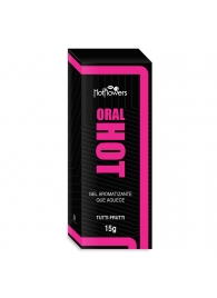 Гель для оральных ласк Oral Hot с согревающим эффектом - 15 гр. - HotFlowers - купить с доставкой в Новороссийске