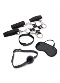 Набор для фиксации из 7 предметов Hogtie   Ball Gag Kit - Lux Fetish - купить с доставкой в Новороссийске