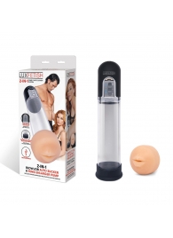 Автоматическая вакуумная помпа-мастурбатор Blowjob Auto Sucker Penis Enlarger Pump - Lux Fetish - в Новороссийске купить с доставкой