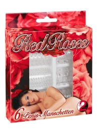 Набор из 6 насадок с шипиками Red Roses - Orion - в Новороссийске купить с доставкой