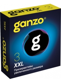 Презервативы увеличенного размера Ganzo XXL - 3 шт. - Ganzo - купить с доставкой в Новороссийске