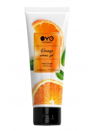 Лубрикант на водной основе OYO Aroma Gel Orange с ароматом апельсина - 75 мл. - OYO - купить с доставкой в Новороссийске